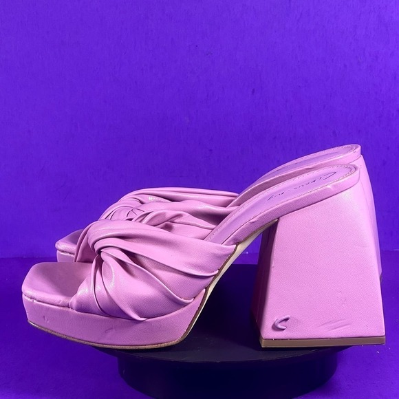 Circus Ny By Sam Edelman Women's Purple Marianna Heeled Sandal Shoe Size 5 - Picture 3 of 9